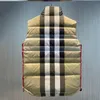 Vendita calda Designer Uomo Donna Piumino Classico Plaid Canada Nord Cappotto invernale Addensare Uomo Donna Abbigliamento Mantieni caldo Antivento Unisex Reversibile