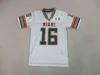 Mit Cheap Cuom Miami Hurricanes Football Jersey White Green MEN WOMEN YOUTH stitch add any name number XS-5XL