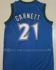 2021 New Titched Mens Retro 21 Kevin 32 Karl Anthony Garnett Towns Basketball Jersey Edwards Sitched Size S-2XL