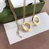 2022 Nowy klasyczny Miłość Three Diamond Wison Naszyjnik dla mężczyzn i kobiet w Gold Gold Designer Jewelry
