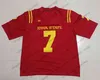 2019 ISU Iowa State Cyclones #2 Sean Shaw Jr. 6 Real Mitchell 5 Allen Lazard 28 Breece Hall Football Men Youth Kid Jersey