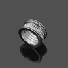 2022 Fashion Couple Ring Men & Women European Classic Wide Gear Designer Top 316L Titanium Steel Rings Jewelry Gifts