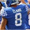 2019 Kentucky Wildcats＃22 Jared Lorenzen 22 Chris Oats 12 Chance Poore 33 Travis Tisdale 89 Allen Dailey Jr. Blue Black White Jersey