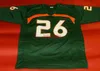 Mit cheap custom SEAN TAYLOR GREEN JERSEY STITCHED add any name number