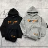 Trapstar Tracksuit 남자 후드 땀 셔츠 트랩 브랜드 런던 대형 후드 티 여성 하이 스트리트 타월 자수 별 풀오버 Fleec 7889