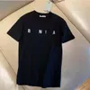 2022 High-end New Paris Street Printed Letter T-Shirt Damskie okrągłe kołnierz Losy SUT COURE Para Męskie i damskie 225