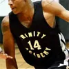 Anpassad 2020 Trinity Academy Tigers Basketball #14 Jesaja Todd 4 Jake Bertolini-Felice 2 Tyler Gill High School Black White Men Youth Kid 4xl