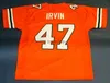 Mit billigem individuellem MICHAEL IRVIN MIAMI HURRICANES JERSEY GENÄHT fügen Sie eine beliebige Namensnummer hinzu