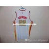 #22 Carmelo Anthony Dolphins McDonald All American High Quality Basketball Jersey #5 Baron Davis Retro Shortback