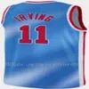 Kevin Kyrie 7 Durant Mens Jersey 11 LRVING 13 CITY HARDEN BASKENDALL BLACK BLOOK BLUE SIZE S-2XL