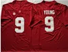 NCAA Alabama Crimson Custom S-6XL Tide Football Jersey 9 Брайс Янг Уилл Андерсон младший Джон Метчи III Джерри Джуди Ни Харрис Джейлен Уоддл