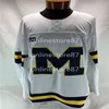 Ceuf Sdylan Larkin New Red Wing Michigan Wolverines White Blue Hockey Jersey 100% broderianpassad eller av något namn eller nummer