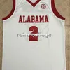 Collin Sexton Abama Crimson Tide Jerseys Red White Stitched Any Name Number College Basketball Jerseys Xs-6xl Vest Jerseys vest Shirt