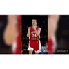 Mens #24 Chris Herren Fresno State Red White Basketball Jersey All storlek Broderi Stitched Anpassa alla namn och namn XS-6XL Vest-tröjor