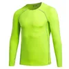 Fitness Mens Long Sleeves Rashguard T Shirt Men Bodybuilding Skin Tight Thermal Compression Shirts MMA Crossfit Workout Top Gear ight hermal s op