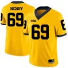 Custom Mens Youth Michigan Woerines Any Name Any Number Personalized Kids Man Home Away Ncaa College Football Jerseys