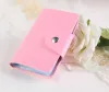 24 kortplatser 2Sided Plastic Card Holder Storlek Small Multicolor Business Card Pack Women Purs Män plånbok LL