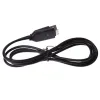 Cable cargador de datos USB SUC-C3 para cámara Samsung ES65 ES70 ES63 PL150 PL100 Cable de carga de cámara de 1,5 m negro 11 LL