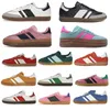 Utomhusskor Menskvinnor Sko Plattform Designer Sneakers Bold Glow Pulse Mint Core Black White Solar Super Pop Pink Nästan gul sport Sneaker Vegan OG