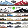 Designer Handball Spezial Men Women Sunekers Casual Sneakers Navy Core Gum Scarlet Gum Clear Pink Arctic Night Light Nero Giallo