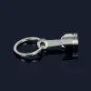 2017 moteur de mode Piston Keychain Polished Chrome Creative Hot Auto Parts Modèle Key Chain Ring Key Fob Keyring ZZ