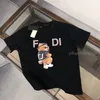 İtalya fen mens tasarımcı tişört kadın kıyafetleri özel yaz tişört tees polo goth kısa kol haikyuu markası fendishirt t-shirt 412