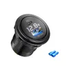 New 12v Automotive Socket with Voltmeter Usb C Car Adapter for 12V/24V Cars Boats Ducati Triumph Motorcycle