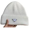 beanieDesigner Beanie Man Beanie Hat Woolen Winter Hat Rabbit Hair White Grey Black Pink Red Thickened Classic Hatbonnet Hat