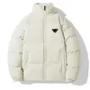 Herenjassen Designer winterjas Capuchonjassen Hoge kwaliteit heren damesparka's Lange mouw Rits Katoenen windjack Outdoor