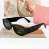 Pour femmes Miumius ovale Mui lunettes de soleil haut dames Boutique 1 haut de gamme meilleure Version lunettes acétate jj09