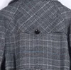 Men's Trench Coats 2023 Designer Retro Plaid Coat Men Overcoat Long Sleeve Mens Clothing Business Casaco Masculino Spring