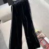 Calças femininas de duas peças ternos casuais designers jaquetas casacos de veludo para mulheres jaqueta de manga longa legal meninas streetwear mulheres conjunto de roupas