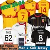 Maillot RC Lens 23 24 Jerseys de football Accueil Saint-Barbe Spécial Kakuta Openda Ganago Sotoca Fofana Hommes Football Shirts 2023 Enfants