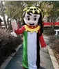 Mascot maskot etnisk kostym kvinnlig karaktär kostym kommersiell maskot kostym karneval