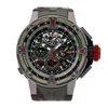 Movimento Richarmilles Relógio RM60 50mm Relógios de Pulso Automático Flyback Automático Swiss Titanium Mens Made Strap Watch RM60-01 L