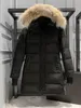 Designer Mid Longueur Version Puffer Veste Gooses Down Hiver Épais Manteaux Chauds Femmes Coupe-Vent Streetwear Causal 2023 Mode Vêtements
