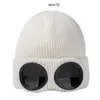 Cachecol Cp Óculos CP Beanie Designer Óculos Chapéu de caveira de malha ao ar livre outono e inverno