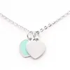 Designer Necklace Love Necklace 18K Gold Luxury Jewelry Tiffanyjewelry Valentine Day Mother'day Gift Designer Jewelry Pendant 575