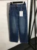 Damen Denim-Hosen, Jeans-Hosen, Designer-Jeans mit weitem Bein, charmante Mädchen-Lady-Jeans