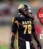 Arkansas Pine Bluff voetbalshirt Terron Armstead Ralph Covington Raschad DaCosta Johness Davis op maat gestikte Arkansas Pine Bluff Golden Lion Jerseys heren