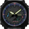Original 2100 Shock Watch Sports Digital Quartz Unisex Watch Led Full Feature World Time Waterproof Oak Series