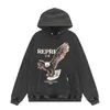 ReprezentantDesigner Hoodie 2023 Repreesent bluzy projektant List Męska marka Tide Wild High Street swobodna luźna para HellStar764241255