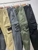 Erkek Yamalar Vintage Kargo Pantolon Tasarımcısı Büyük Cep Tabancaları Pantolon Pantolon Sweaterpants Taytlar Uzun Spor Pantolonları469194
