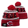 Gebreide muts Cincinnati''reds''blazers''bobble hoeden honkbalpetten 2019-23 modeontwerper bucket hat grof gebreide nep-pompommuts''