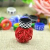 Banda de silicone anel de beleza antiderrapante banda de silicone de 18mm de diâmetro para mods mecânicos rba rda atomizador decorativo mech vapor bj