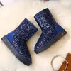 360 cekinów śnieżnych buty oryginalne pluszowe bawełniane damskie skórzane buty ciepłe buty 35-40 231219 949