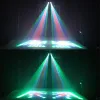 LED Effects 20W 128pcs RGBW LED Pattern Stage Light Double Head Airship Lamp Projector DJ Disco Party Lights Cool Lighting 12 LL