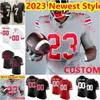 Eddie George 2023 Nyaste Ohio State Buckeyes fotboll Jersey Jack Tatum J.T Barrett Terry McLaurin Ryan Shazier Cardale Jones Denzel Ward Sam Hubbard Dante Booker