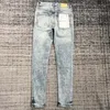 Ksubi Designer Jeans Purple Jean Uomo Rise Abbigliamento elastico Stretto Skinny Fashionq291