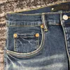 Ksubi Designer Jeans Purple Jean Uomo Rise Abbigliamento elastico Stretto Skinny Fashionq291